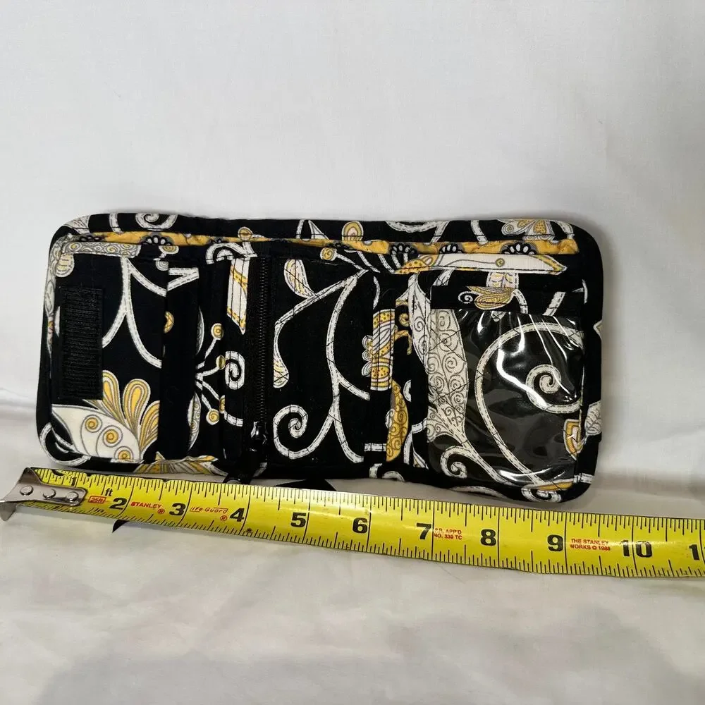 Vera Bradley Trifold Wallet Quilted ID Wallet Retired Yellow Bird Pattern - Picture 8 of 9